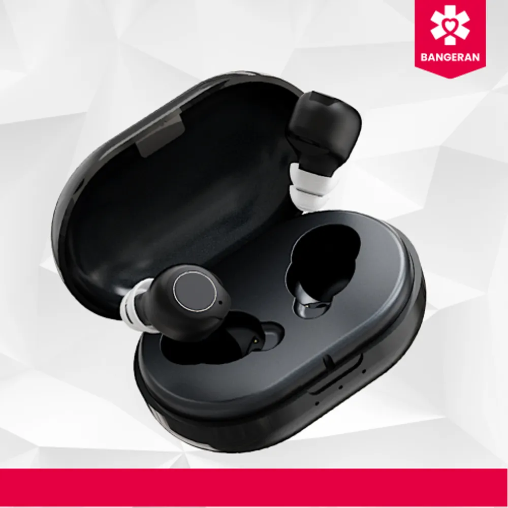 blackweb In-Ear True Wireless Active Noise Cancelling and Ambient Sound  Earphones (Black) 