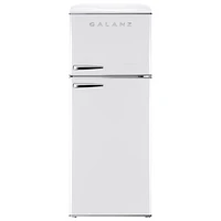 Open Box - Galanz 24" 12 Cu. Ft. Top Freezer Refrigerator (GLR12TWEEFR) - White - Perfect Condition