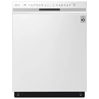 Boîte ouverte - Lave-vaisselle encastrable 24 po 48 dB avec troisième panier de LG (LDFN4542W) - Blanc - Parfait état