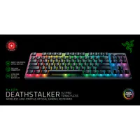 Razer DeathStalker V2 Pro Bluetooth Backlit Mechanical TKL Gaming Keyboard