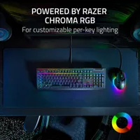 Razer BlackWidow V4 X Mechanical Gaming Keyboard with Chroma RGB - Black