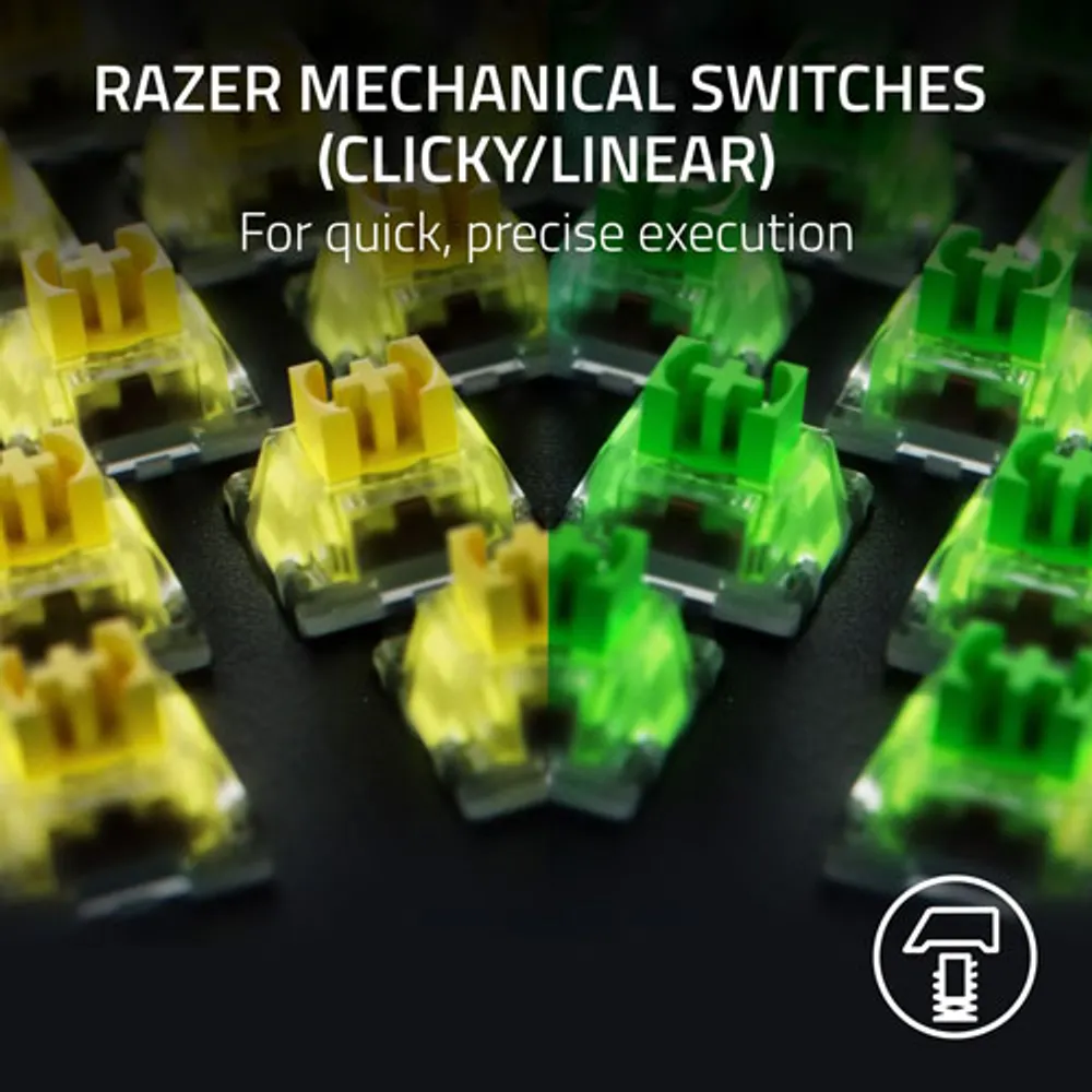 Razer BlackWidow V4 Mechanical Gaming Keyboard with Chroma RGB