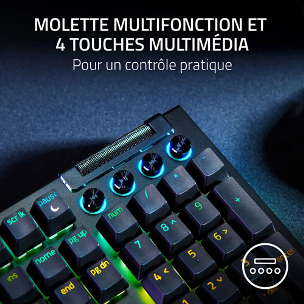 Razer BlackWidow V4 Mechanical Gaming Keyboard with Chroma RGB