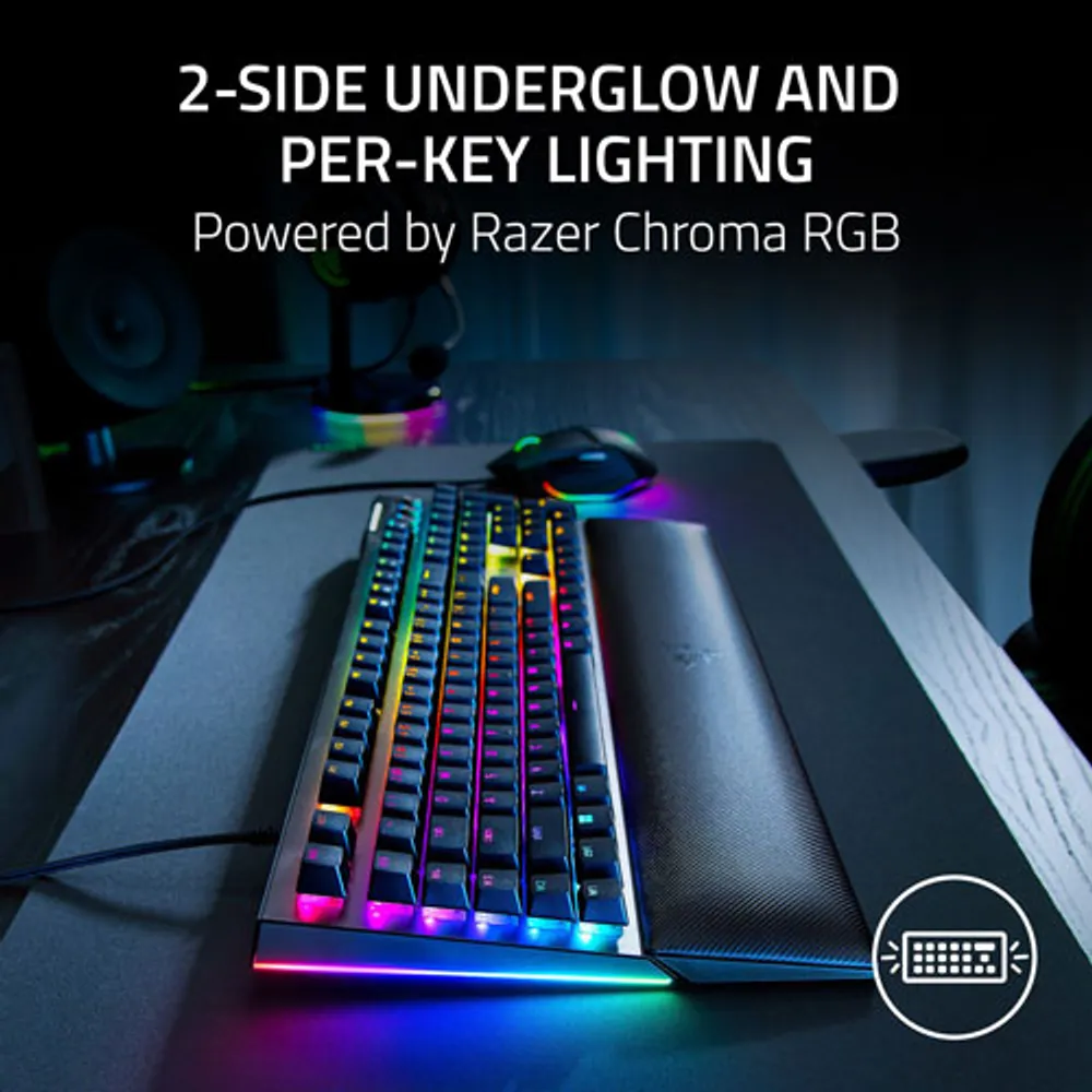 Razer BlackWidow V4 Mechanical Gaming Keyboard with Chroma RGB