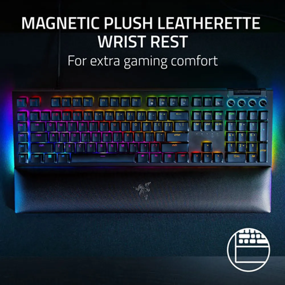 Razer BlackWidow V4 Mechanical Gaming Keyboard with Chroma RGB