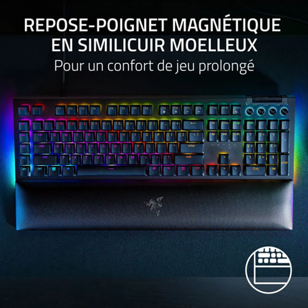 Razer BlackWidow V4 Mechanical Gaming Keyboard with Chroma RGB