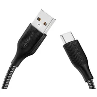 Insignia 1.8m (6 ft.) USB-C to USB-A Braided Cable (NS-MCA621C-C) - Only at Best Buy