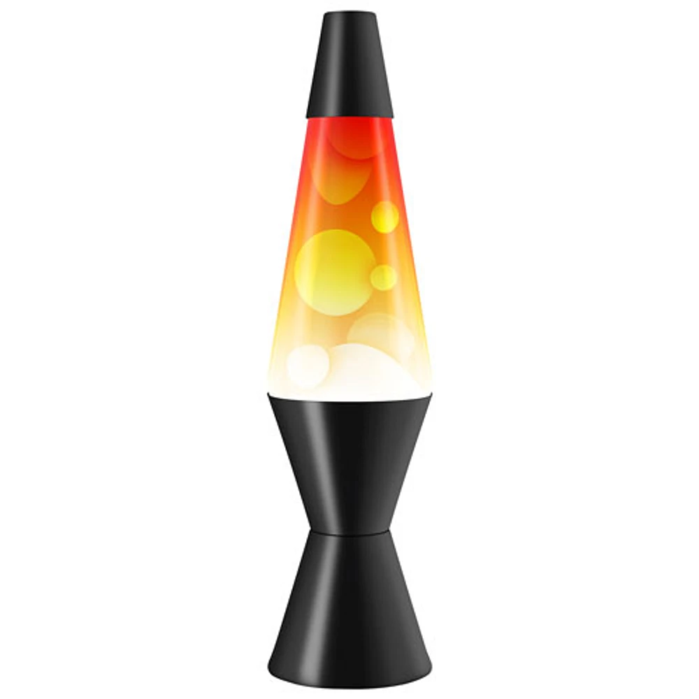 Lava Lite 14.5" Tricolour Lava Lamp - Red/Yellow/White