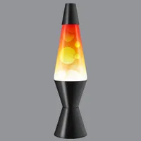 Lava Lite 14.5" Tricolour Lava Lamp - Red/Yellow/White