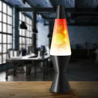 Lava Lite 14.5" Tricolour Lava Lamp - Red/Yellow/White