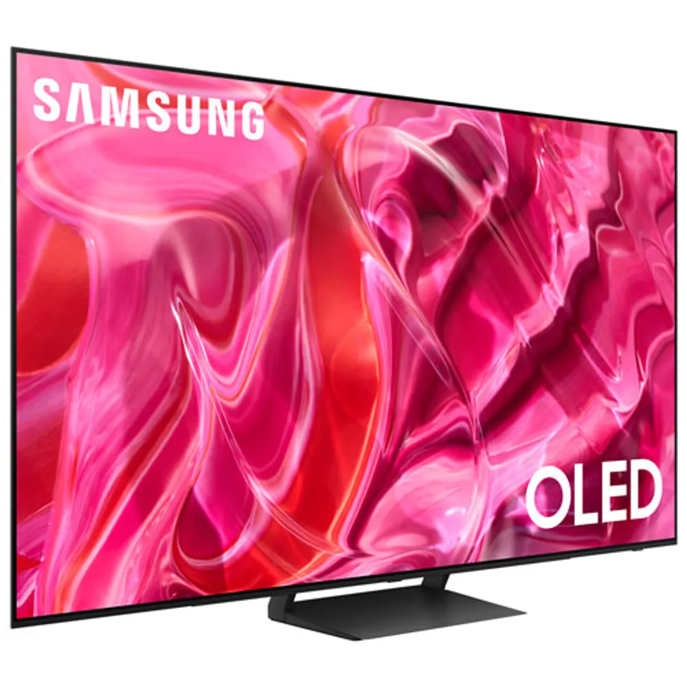 Samsung 77" 4K UHD HDR QD-OLED Tizen Smart TV (QN77S92CAFXZC) - 2023 - Titan Black - Only at Best Buy