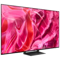 Samsung 77" 4K UHD HDR QD-OLED Tizen Smart TV (QN77S92CAFXZC) - 2023 - Titan Black - Only at Best Buy