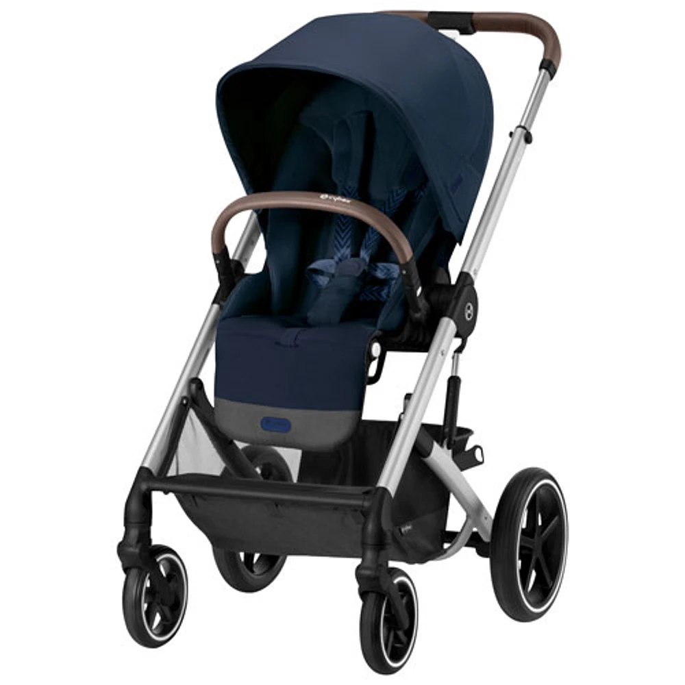 Cybex Balios S Lux 2 All-Terrain Stroller - Ocean Blue/Silver