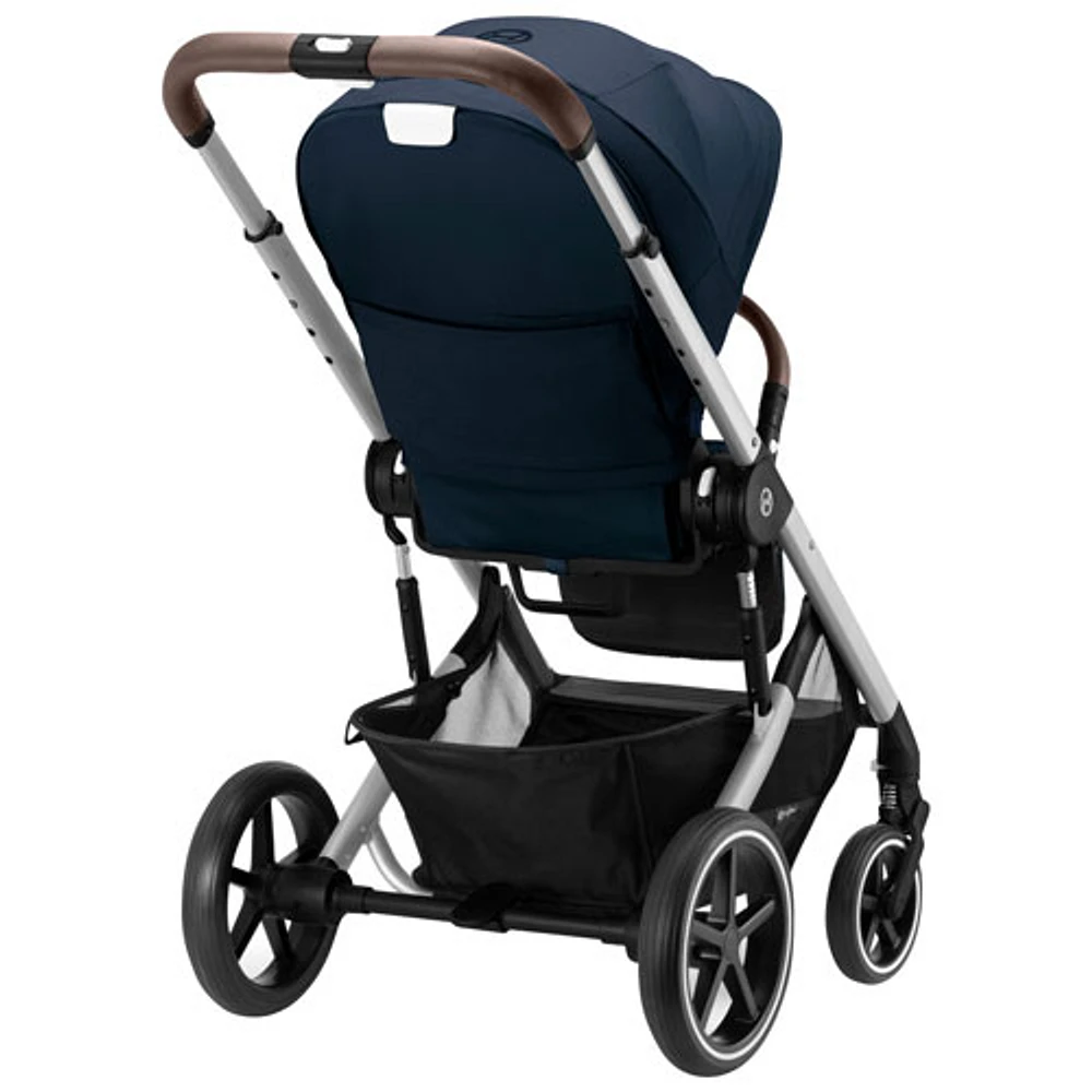 Cybex Balios S Lux 2 All-Terrain Stroller - Ocean Blue/Silver