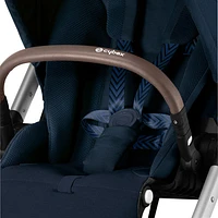 Cybex Balios S Lux 2 All-Terrain Stroller - Ocean Blue/Silver