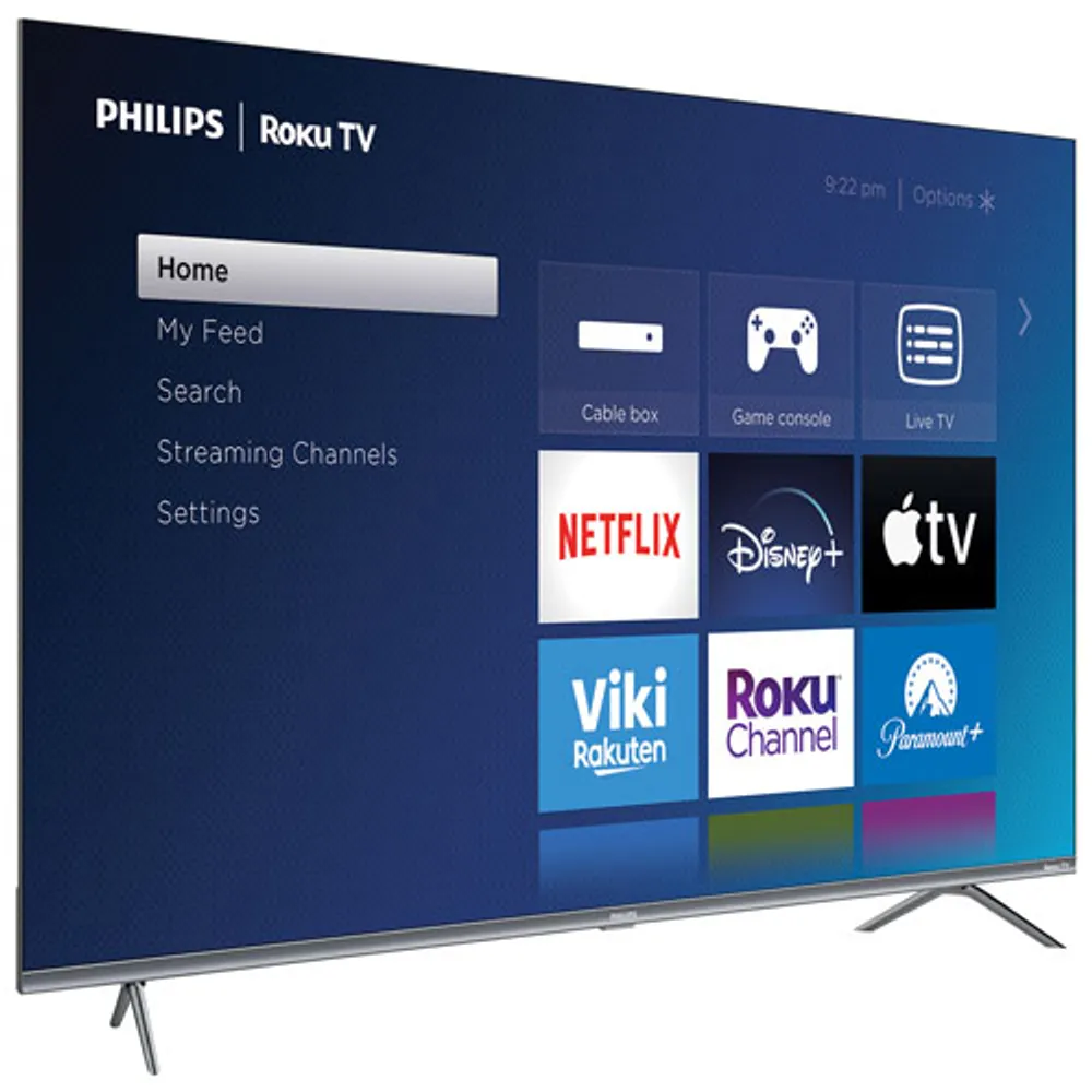 Philips 50" 4K UHD HDR QLED Roku Smart TV (50PUL7973/F6) - 2023 - Only at Best Buy