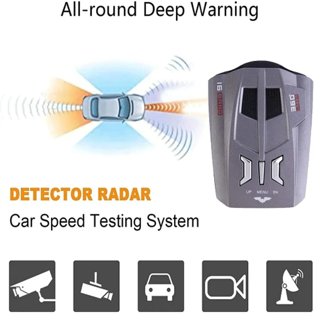 DVR Camera recorder Anti Speed Radar Detector combo 2in1 Best