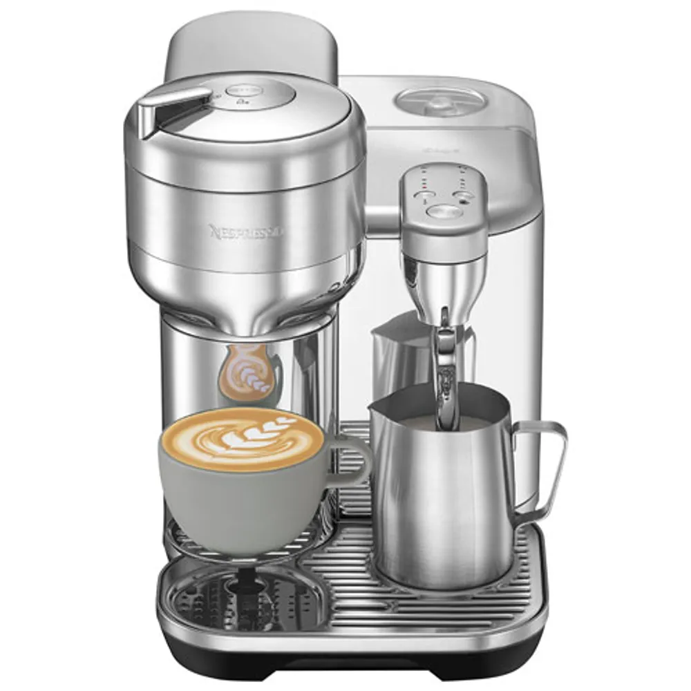 Nespresso Vertuo Creatista Pod Espresso Machine by Breville - Brushed Stainless Steel