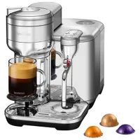 Nespresso Vertuo Creatista Pod Espresso Machine by Breville - Brushed Stainless Steel