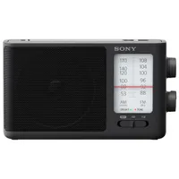 Sony ICF-506 Portable AM/FM Radio - Black