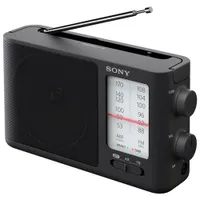 Sony ICF-506 Portable AM/FM Radio - Black