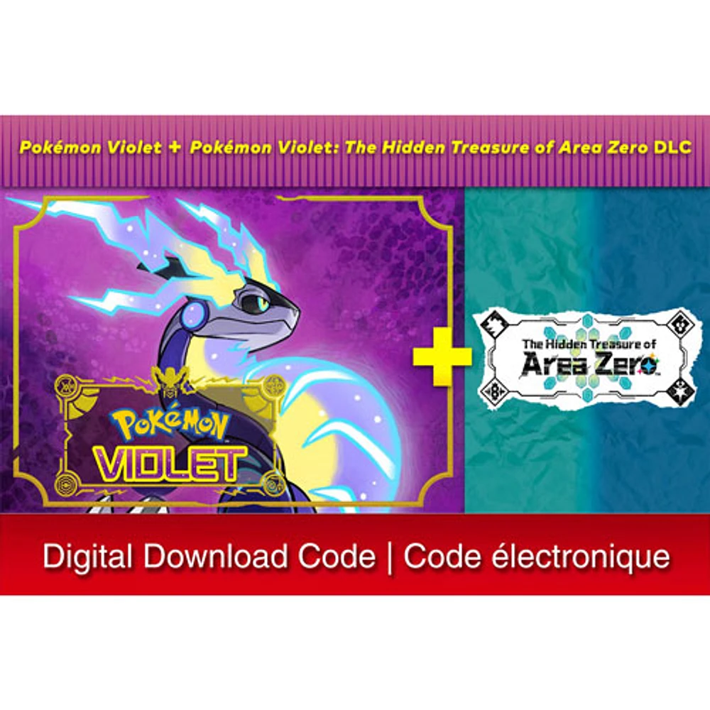 Pokémon Violet & Pokémon Violet: The Hidden Treasure of Area Zero Bundle (Switch) - Digital Download