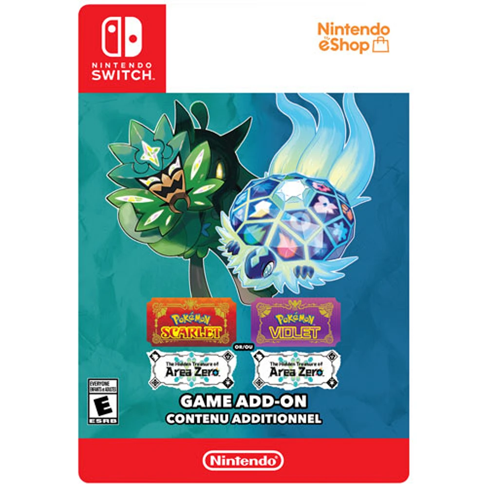 Pokémon Violet/Scarlet: The Hidden Treasure of Area Zero (Choice of One Version) (Switch) - Digital Download