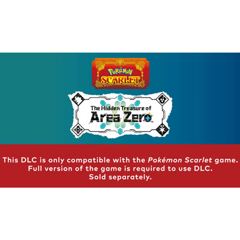 Pokémon Violet/Scarlet: The Hidden Treasure of Area Zero (Choice of One Version) (Switch) - Digital Download