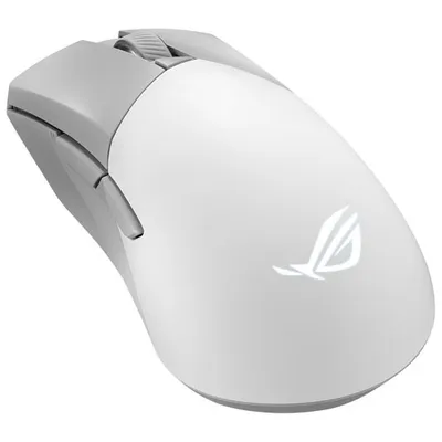 ASUS Rog Gladius III Wl Aimpoint 36000 DPI Wireless Optical Gaming Mouse - White