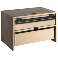 Floating Transitional 1-Drawer Nightstand - Set of 2