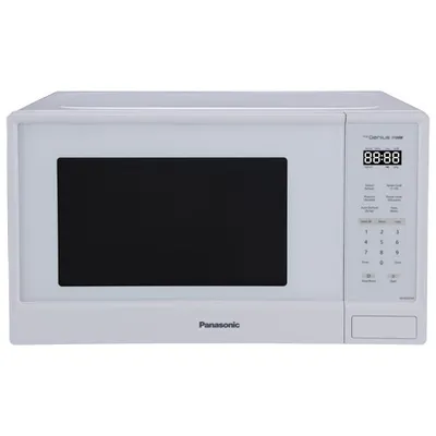 Panasonic Genius 1.3 Cu. Ft. Microwave (NNSU65NW) - White