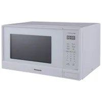 Panasonic Genius 1.3 Cu. Ft. Microwave (NNSU65NW) - White