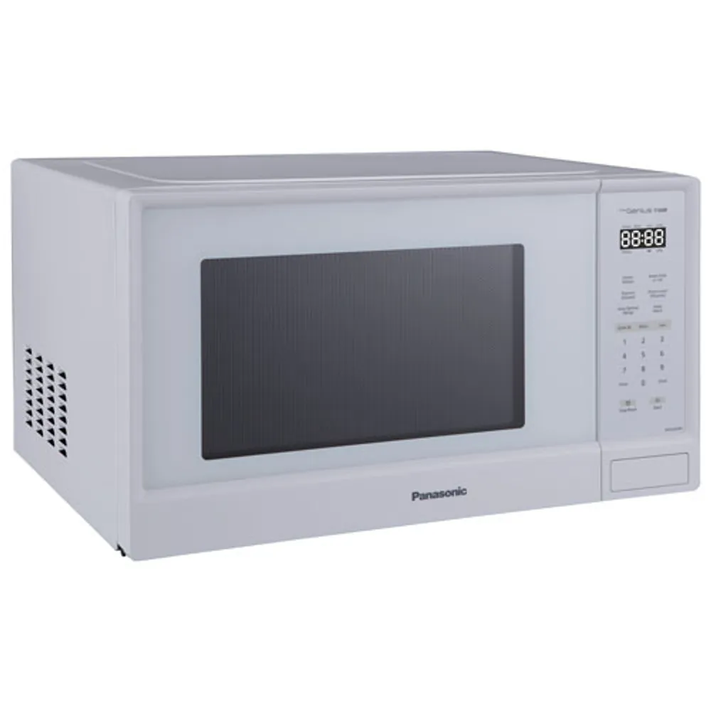 Panasonic Genius 1.3 Cu. Ft. Microwave (NNSU65NW) - White