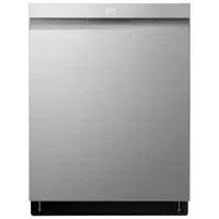 LG 24" 44dB Built-In Dishwasher with Third Rack (LDPM6762S) - Smudge Resistant Stainless Steel