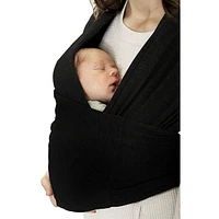 bbluv Chimparoo Snüg Reversible Baby Wrap Carrier - Size 1 (Xsmall/Medium) - Black