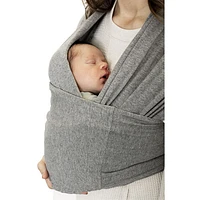 bbluv Chimparoo Snüg Reversible Baby Wrap Carrier - Size 2 (Medium/Xlarge) - Grey