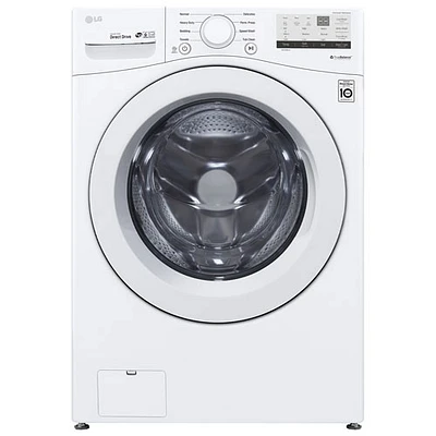 Open Box - LG 7.4 Cu. Ft. Electric Dryer (DLE3400W) - White - Scratch & Dent