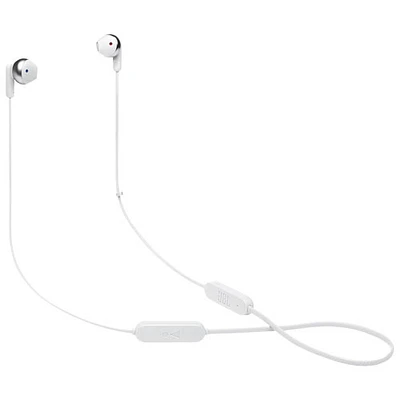 Écouteurs boutons Bluetooth Tune 215BT de JBL - Blanc