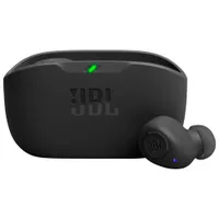 Écouteurs boutons 100 % sans fil à isolation sonore Vibe Buds de JBL - Noir