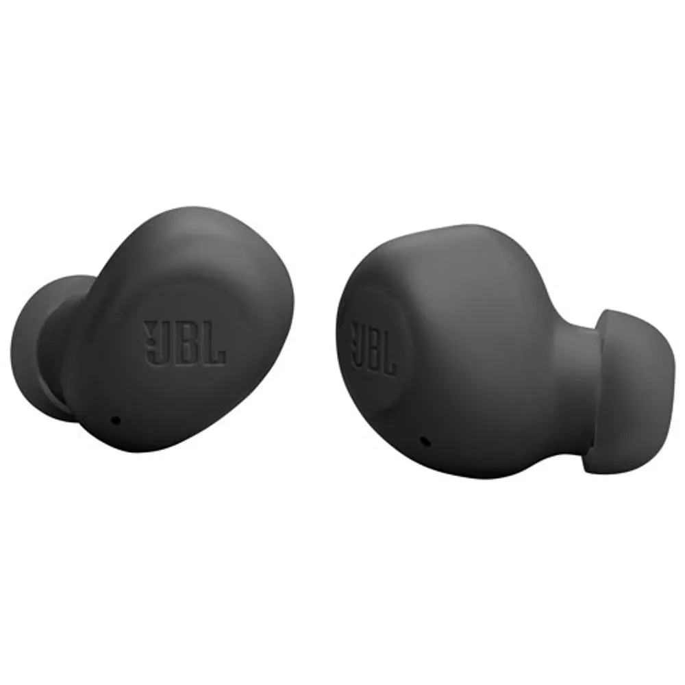 Écouteurs boutons 100 % sans fil à isolation sonore Vibe Buds de JBL - Noir