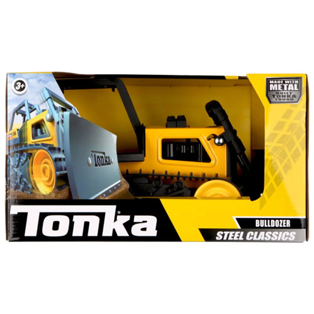 Tonka Steel Classics Bulldozer - Yellow
