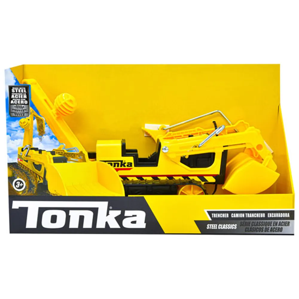 Tonka Steel Classics Trencher - Yellow