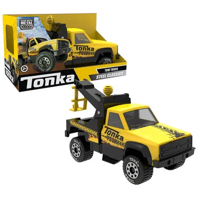 Tonka Steel Classics Tow Truck - Yellow