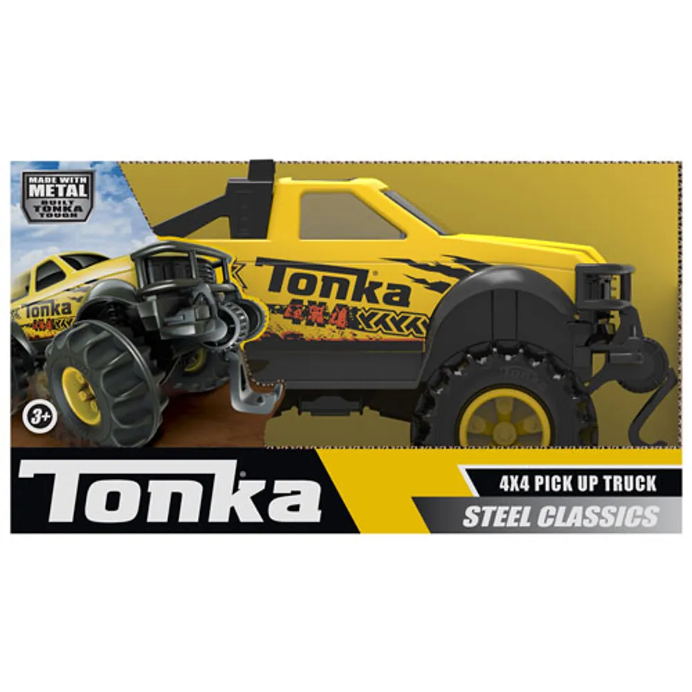 Tonka Steel Classics 4 x 4 Pickup - Yellow