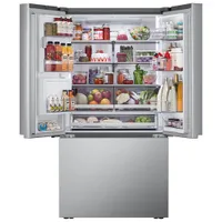 LG 36" 26 cu. ft. Smart Counter-Depth MAX French Door Refrigerator with Four Types of Ice - Stainless Steel