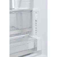 LG 36" 26 cu. ft. Smart Counter-Depth MAX French Door Refrigerator with Four Types of Ice - Stainless Steel