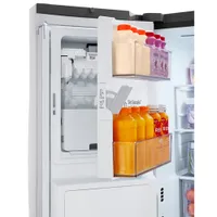 LG 36" 25.5 Cu. Ft. Counter Depth MAX French Door Refrigerator (LRFXC2606S) - Stainless Steel