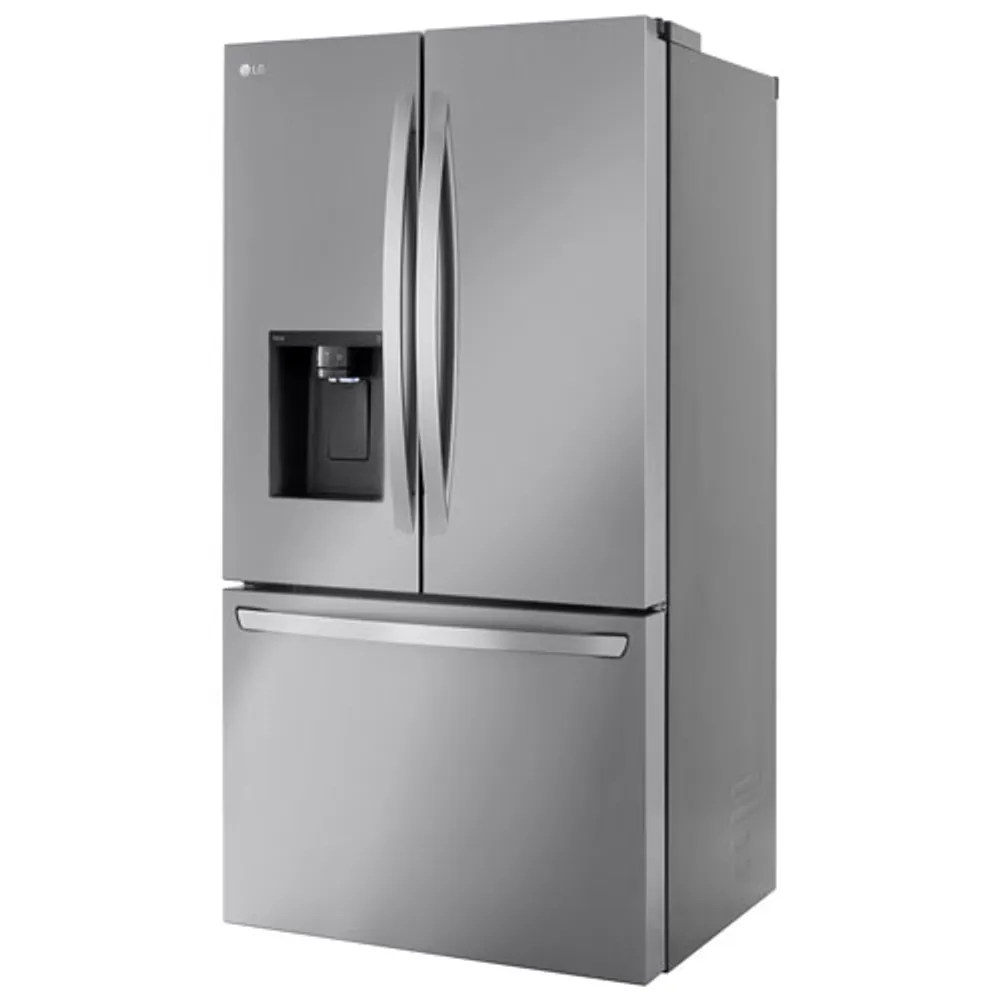 LG 36" 25.5 Cu. Ft. Counter Depth MAX French Door Refrigerator (LRFXC2606S) - Stainless Steel