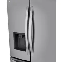 LG 36" 25.5 Cu. Ft. Counter Depth MAX French Door Refrigerator (LRFXC2606S) - Stainless Steel