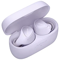 Écouteurs boutons 100 % sans fil à suppression du bruit Elite 4 de Jabra - Lilas